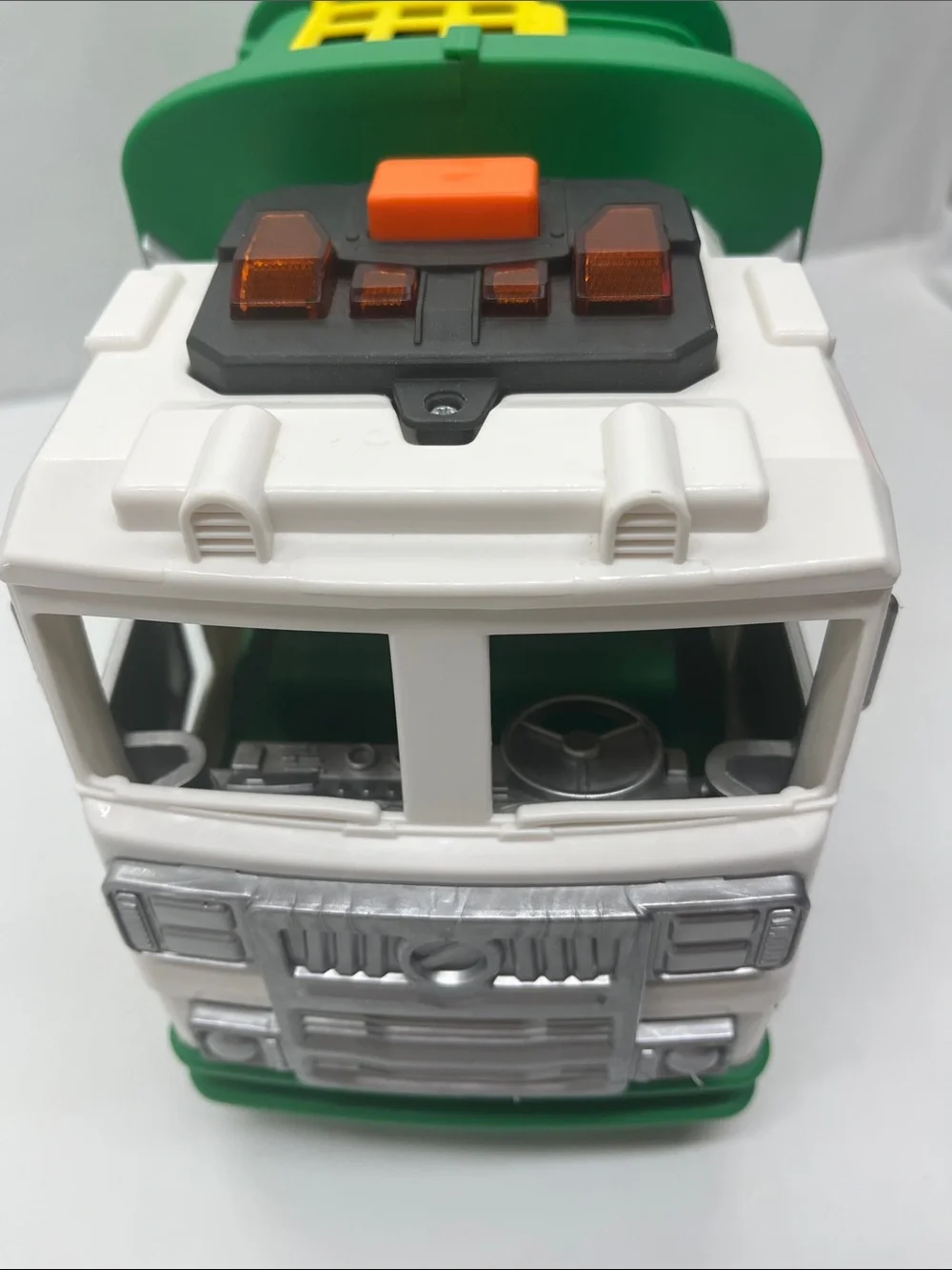 Recycle Truck Toy for Kids - Green and White